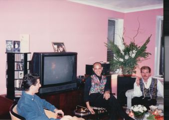 Jeffrey Rindler, Carlos Isaac and John Hanrahan. November 19, 1993.