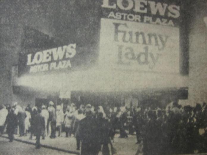 Somewhere under the words 'Funny Lady' are John and I. I was always the tallest one in the class, so that could be in the light colored jacket. (I'm 6'5).
